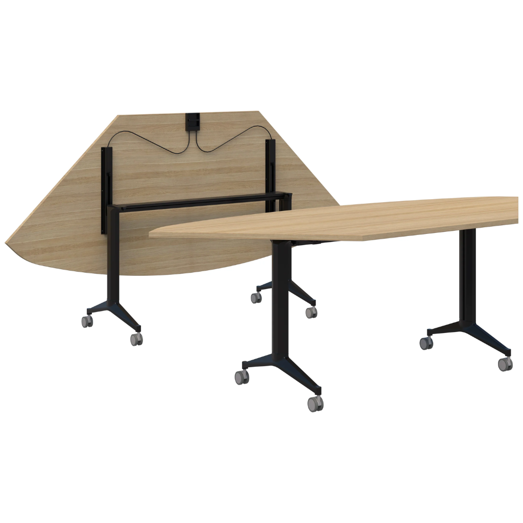 Boost Flip Modular Trapezoid Meeting Table