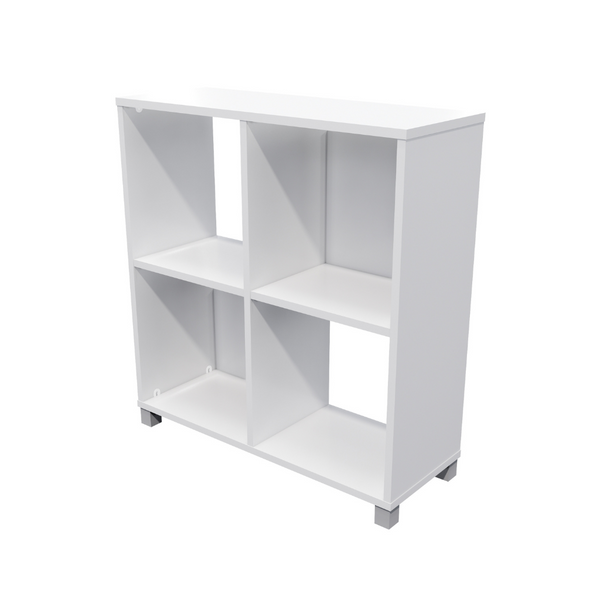 Workspace 4 Cubby Hole Storage Bookcase 850mm High – Workspace Direct