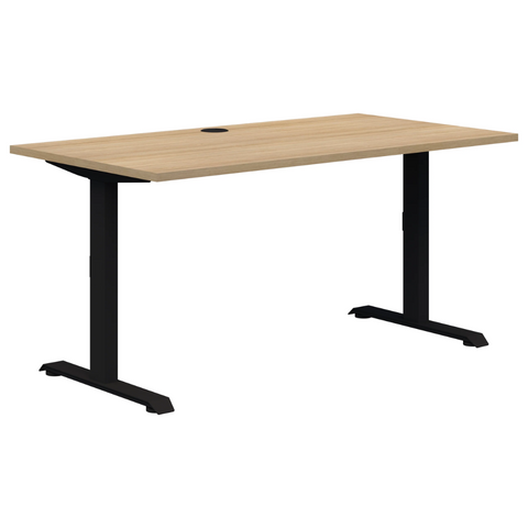 Summit II Single Fixed Height Desk